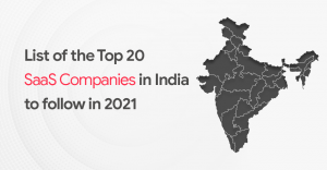 SaaS Companies in India