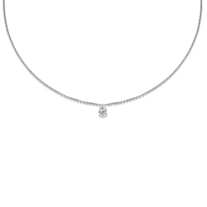 The Radiant Allure of Lab Grown Diamond Solitaire Necklace