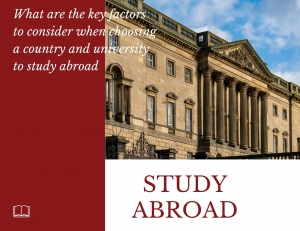 What is the procedure to study abroad?