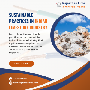 Sustainable Practices in Indian Limestone Industry