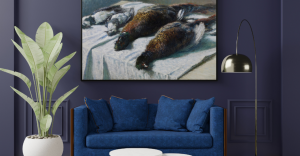 Claude Monet: The Artistry of Animals wall Art