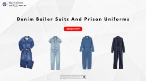 Embrace the Timeless Style of Denim Boiler Suits with TrueUniform