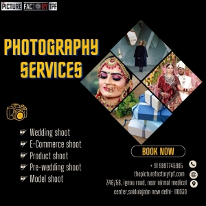 Exclusive Photography Services with a Creative Twist with The Picture Factory.