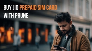 Buy Jio Prepaid SIM Card with Prune