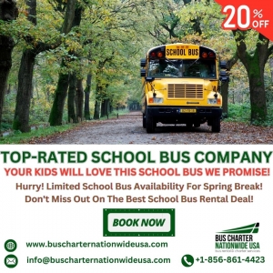 Top Reasons Why Booking a School Bus Rental Will Make Your Event a Success!