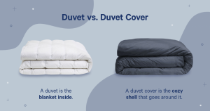 what is the difference between a duvet cover and comforter