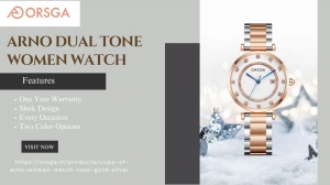 ARNO Dual Tone Women Watch