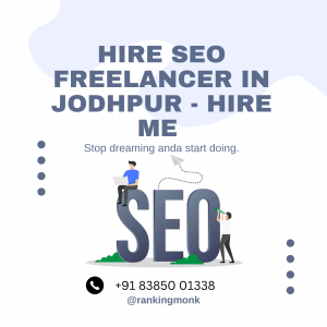 SEO Freelancer in Jodhpur  -  Hire me 