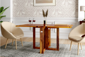 Elevate Your Dining Space with a Wooden Dining Table and Chairs from a Leading Furniture Shop Online