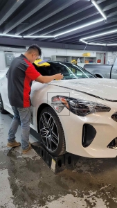 How does LLumar Stealth Satin PPF enhance the aesthetics of my Tesla in Edmonton?