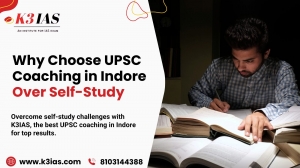 Why Choose UPSC Coaching in Indore Over Self-Study