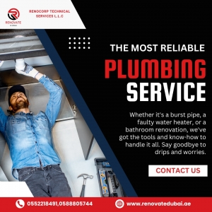 Renovate Dubai: Your Trusted Partner for Reliable Plumbing Services in Dubai