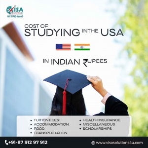 Cost of Study in USA: A 2024 Guide - Student Visa Fees, Expenses, and Visa Solutions for Indian Students
