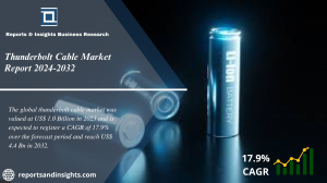 Thunderbolt Cable Market 2024-2032: Trends, Size, Share, Growth and Leading Key Players