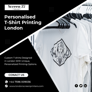 Custom T-Shirt Printing Services in London: A Guide to Unique Apparel