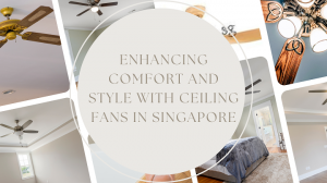 Enhancing Comfort and Style with Ceiling Fans in Singapore