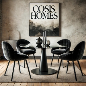 Transform Your Cosy Home with a Stunning Glass Dining Table Set