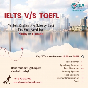 IELTS vs TOEFL: Choosing the Right Test for Your Canada Study Visa