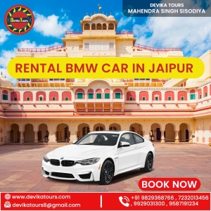 BMW Car Rental in Jaipur – Luxury, Comfort, and Performance