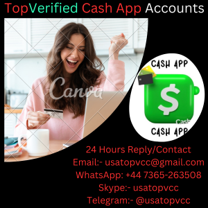 Top 5 Verified Cash App  Accounts  For Sohe 