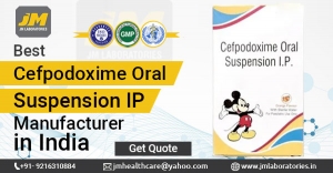 SELF-ATTRIBUTED RANKING OF TOP MANUFACTURER OF CEFPODOXIME ORAL SUSPENSION IP IN INDIA