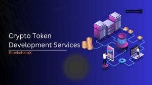 Top 5 Crypto token development services by |BlockchainX|