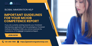 Important Guidelines for Your MCIOB Competence Report