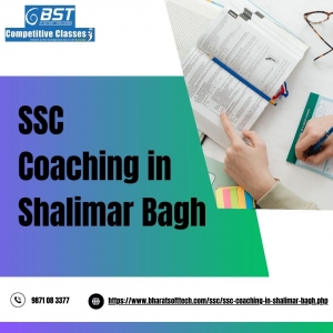 SSC Coaching in Shalimar Bagh: Your Path to Success with Bharat Soft Tech