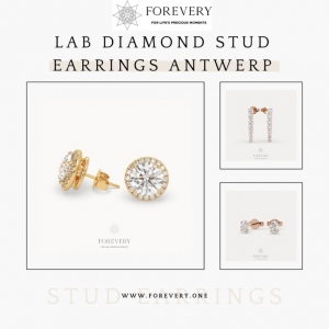 Lab Diamond Stud Earrings in Antwerp: A Brilliant Choice with Forevery