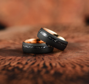 The Distinct Meaning Behind Black Wedding Rings