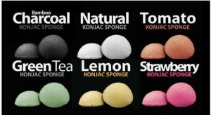 5 Kinds of Konjac Sponges and Their Uses