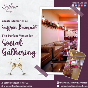 Best Banquets Near me for Small Gathering | Saffron Banquet hall