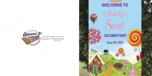 Coordinate a Magical Party With a Candy Land Sign