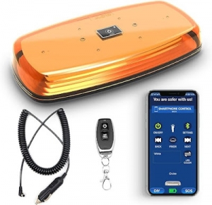 AgriEyes W12R Amber Strobe Lights: Your Go-To Safety Companion