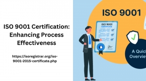 ISO 9001 Certification: Enhancing Process Effectiveness