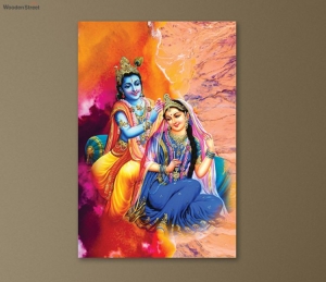Enhance Your Space with Spiritual Paintings from Wooden Street