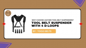 Tool Belt Suspender with 4 D-Loops – FUERI Best Suspenders