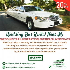 The Ultimate Guide to Stress-Free Wedding Transportation with a Wedding Bus Rental!