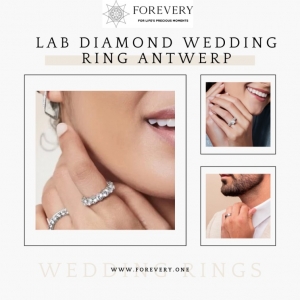 Sparkle Forever: The Allure of Lab Diamond Wedding Rings in Antwerp