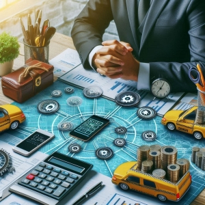 Role of financial planning and taxi dispatch system to grow taxi business   