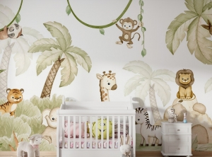 Unique Animal Wallpaper Styles to Refresh Your Kid's Room Wall