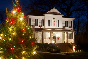 Permanent Outdoor Lighting on house