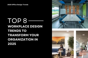 Top 8 Leading Workplace Design Trends to Transform Your Organization in 2025