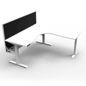 Drive Corner Electric Height Adjustable Desk