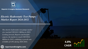 Electric Hydrostatic Test Pumps Market 2024 to 2032 | Growth, Size, Share, Price Trends, Industry Report and Forecast