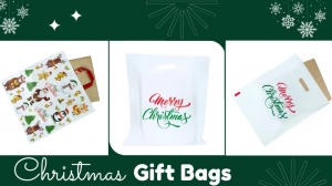 Charming and Chic: Unique Christmas Gift Bag for the Holidays