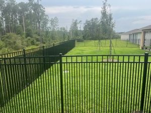 Secure Your Property with Stunning Black Aluminum Fencing