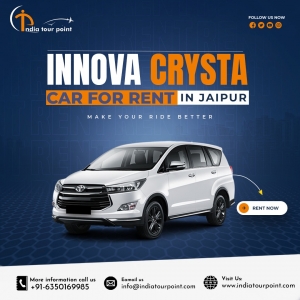 Innova Crysta on Rent: The Perfect Choice for Jaipur Travel