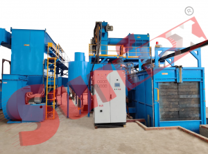 Shot Blasting Equipment for Continuous Wire Cleaning - Surfexindia