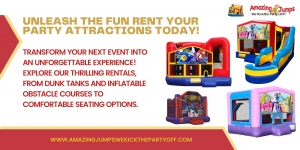 Inflatable Water Slides and Obstacle Course Rentals: The Ultimate Party Fun